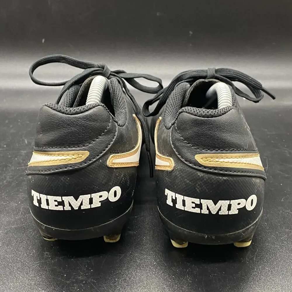 Nike Shoes Kids 4.5Y Boys Tiempo Rio III Athletic Soccer Sneakers 819195-010